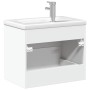 Bathroom furniture with integrated white sink by vidaXL, bathroom vanities - Ref: Foro24-3278764, Price: 220,07 €, Discount: %