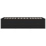 Lounger with black engineered wood drawers 90x200 cm by vidaXL, Beds and slatted bases - Ref: Foro24-3280875, Price: 184,79 €...