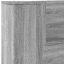 Sonoma-graues LED-Bettkopfteil 200 x 16,5 x 103,5 cm von vidaXL, Kopf- und Fußteile - Ref: Foro24-839271, Preis: 112,00 €, Ra...