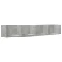 Wandmöbel 2 Einheiten betongrau 99x18x16,5 cm von vidaXL, Regale und Regale - Ref: Foro24-840450, Preis: 36,75 €, Rabatt: %