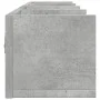 Wandmöbel 2 Einheiten betongrau 99x18x16,5 cm von vidaXL, Regale und Regale - Ref: Foro24-840450, Preis: 36,75 €, Rabatt: %