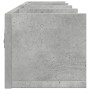 Wandmöbel 2 Einheiten betongrau 99x18x16,5 cm von vidaXL, Regale und Regale - Ref: Foro24-840450, Preis: 37,24 €, Rabatt: %
