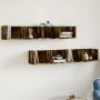 Wandmöbel 2 Einheiten Räuchereiche 99x18x16,5 cm von vidaXL, Regale und Regale - Ref: Foro24-840452, Preis: 43,86 €, Rabatt: %