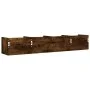 Wandmöbel 2 Einheiten Räuchereiche 99x18x16,5 cm von vidaXL, Regale und Regale - Ref: Foro24-840452, Preis: 43,86 €, Rabatt: %