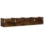 Wandmöbel 2 Einheiten Räuchereiche 99x18x16,5 cm von vidaXL, Regale und Regale - Ref: Foro24-840452, Preis: 44,58 €, Rabatt: %