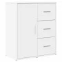 White engineered wood sideboard 60x31x70 cm by vidaXL, Sideboards - Ref: Foro24-840471, Price: 83,61 €, Discount: %