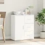 White engineered wood sideboard 60x31x70 cm by vidaXL, Sideboards - Ref: Foro24-840471, Price: 83,61 €, Discount: %