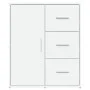 White engineered wood sideboard 60x31x70 cm by vidaXL, Sideboards - Ref: Foro24-840471, Price: 83,61 €, Discount: %