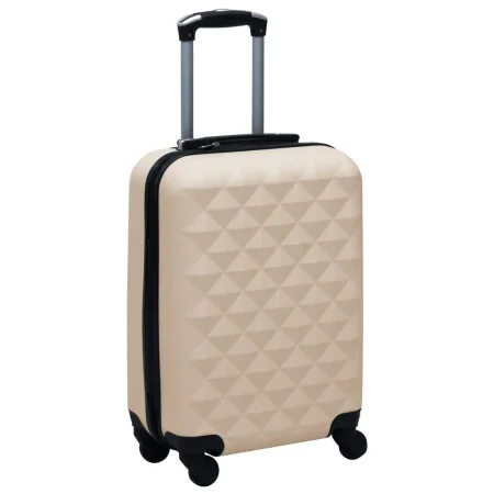 Hard suitcase with golden ABS wheels by vidaXL, Suitcases - Ref: Foro24-92421, Price: 59,57 €, Discount: %