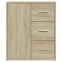 Aparador de madera de ingeniería roble Sonoma 60x31x70 cm de vidaXL, Aparadores - Ref: Foro24-840473, Precio: 81,26 €, Descue...