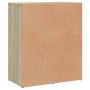 Sonoma Oak Engineered Wood Sideboard 60x31x70 cm by vidaXL, Sideboards - Ref: Foro24-840473, Price: 82,61 €, Discount: %