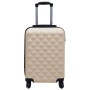 Hard suitcase with golden ABS wheels by vidaXL, Suitcases - Ref: Foro24-92421, Price: 60,58 €, Discount: %