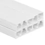 PVC cable ducts 15x10 mm 10 m by vidaXL, Cabling - Ref: Foro24-155909, Price: 8,22 €, Discount: %