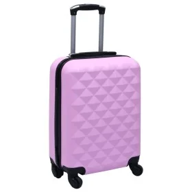 Hard suitcase with pink ABS wheels by vidaXL, Suitcases - Ref: Foro24-92419, Price: 66,80 €, Discount: %