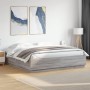 Sonoma-grauer Holzwerkstoff-Bettrahmen 180 x 200 cm von vidaXL, Betten und Lattenroste - Ref: Foro24-3209686, Preis: 166,58 €...
