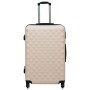 Set of rigid suitcases with wheels 2 pieces ABS gold by vidaXL, Suitcases - Ref: Foro24-92431, Price: 108,82 €, Discount: %
