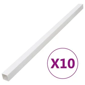 PVC cable ducts 40x25 mm 10 m by vidaXL, Cabling - Ref: Foro24-155916, Price: 22,07 €, Discount: %