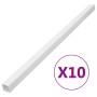 PVC-Kabelkanäle 40x25 mm 10 m von vidaXL, Verkabelung - Ref: Foro24-155916, Preis: 22,51 €, Rabatt: %