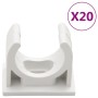 Kabelkanäle mit PVC-Clips Ø20 mm 10 m von vidaXL, Verkabelung - Ref: Foro24-155898, Preis: 12,92 €, Rabatt: %