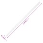 Cable ducts with PVC clips Ø25 mm 10 m by vidaXL, Cabling - Ref: Foro24-155902, Price: 13,46 €, Discount: %