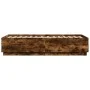 Smoke oak engineered wood bed frame 75x190 cm by vidaXL, Beds and slatted bases - Ref: Foro24-3209762, Price: 105,97 €, Disco...