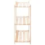 3-level shelf, 3 units, solid pine wood, 150 kg by vidaXL, Industrial shelving - Ref: Foro24-3051118, Price: 136,95 €, Discou...