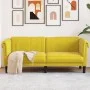 2-Sitzer-Sofa aus gelbem Samt von vidaXL, Sofas - Ref: Foro24-372581, Preis: 248,09 €, Rabatt: %
