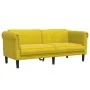 2-Sitzer-Sofa aus gelbem Samt von vidaXL, Sofas - Ref: Foro24-372581, Preis: 248,09 €, Rabatt: %