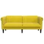 2-Sitzer-Sofa aus gelbem Samt von vidaXL, Sofas - Ref: Foro24-372581, Preis: 248,09 €, Rabatt: %