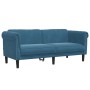 2 seater blue velvet sofa by vidaXL, Sofas - Ref: Foro24-372583, Price: 248,52 €, Discount: %
