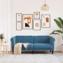 2-Sitzer-Sofa aus blauem Samt von vidaXL, Sofas - Ref: Foro24-372583, Preis: 248,52 €, Rabatt: %