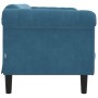2 seater blue velvet sofa by vidaXL, Sofas - Ref: Foro24-372583, Price: 248,52 €, Discount: %
