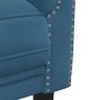 2-Sitzer-Sofa aus blauem Samt von vidaXL, Sofas - Ref: Foro24-372583, Preis: 248,52 €, Rabatt: %