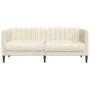 2 seater linen sofa by vidaXL, Sofas - Ref: Foro24-372611, Price: 315,91 €, Discount: %