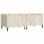 2 seater linen sofa by vidaXL, Sofas - Ref: Foro24-372611, Price: 315,91 €, Discount: %