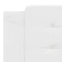 Bed frame with LED light white synthetic leather 180x200cm by vidaXL, Beds and slatted bases - Ref: Foro24-3214125, Price: 24...