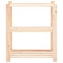 Estantería 3 niveles 10 unidades madera pino maciza 150 kg de vidaXL, Estanterías industriales - Ref: Foro24-3051120, Precio:...