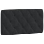 Estructura de cama con cabecero de terciopelo negro 100x200 cm de vidaXL, Camas y somieres - Ref: Foro24-3207907, Precio: 128...