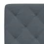 Dark gray velvet bed frame with LED lights 90x200 cm by vidaXL, Beds and slatted bases - Ref: Foro24-3213832, Price: 159,55 €...