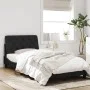 Black velvet bed frame with LED lights 100x200 cm by vidaXL, Beds and slatted bases - Ref: Foro24-3213839, Price: 136,35 €, D...