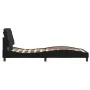 Black velvet bed frame with LED lights 100x200 cm by vidaXL, Beds and slatted bases - Ref: Foro24-3213839, Price: 136,35 €, D...