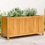 Planter with solid acacia wood lining 99.5x38x50 cm by vidaXL, Pots and planters - Ref: Foro24-366441, Price: 107,11 €, Disco...