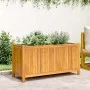 Pflanzgefäß mit Verkleidung aus massivem Akazienholz, 99,5 x 38 x 50 cm von vidaXL, Töpfe und Pflanzgefäße - Ref: Foro24-3664...