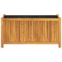 Planter with solid acacia wood lining 99.5x38x50 cm by vidaXL, Pots and planters - Ref: Foro24-366441, Price: 118,83 €, Disco...