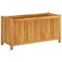 Planter with solid acacia wood lining 99.5x38x50 cm by vidaXL, Pots and planters - Ref: Foro24-366441, Price: 107,11 €, Disco...