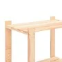 5-level shelf, 2 units, solid pine wood, 250 kg by vidaXL, Industrial shelving - Ref: Foro24-3051113, Price: 185,18 €, Discou...