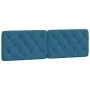 Bett mit blauer Samtmatratze 160x200 cm von vidaXL, Betten und Lattenroste - Ref: Foro24-3208668, Preis: 400,80 €, Rabatt: %