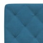 Bett mit blauer Samtmatratze 160x200 cm von vidaXL, Betten und Lattenroste - Ref: Foro24-3208668, Preis: 456,05 €, Rabatt: %