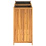 Planter with solid acacia wood lining 100x50x100 cm by vidaXL, Pots and planters - Ref: Foro24-366448, Price: 204,64 €, Disco...