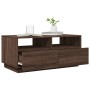 Couchtisch mit LED-Leuchten Eiche braun 90x49x40 cm von vidaXL, Couchtisch - Ref: Foro24-839839, Preis: 101,16 €, Rabatt: %